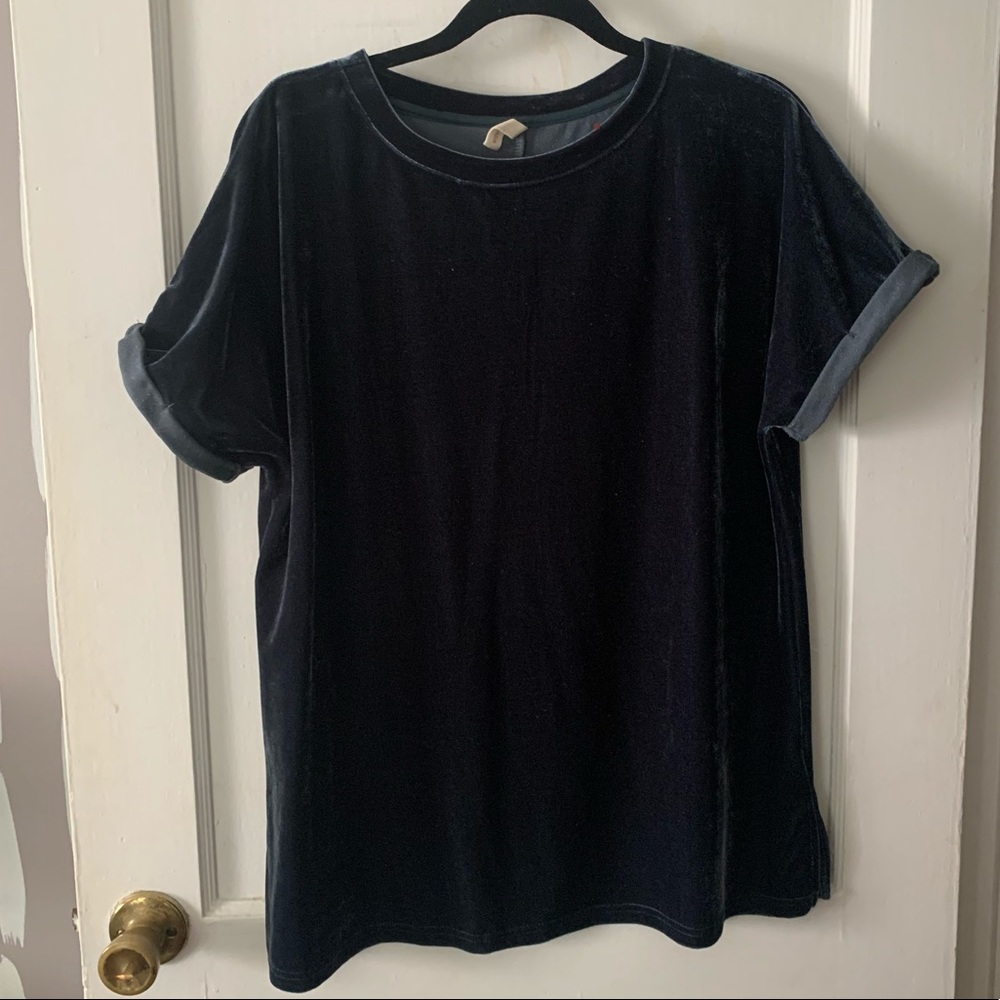 Velvet blouse